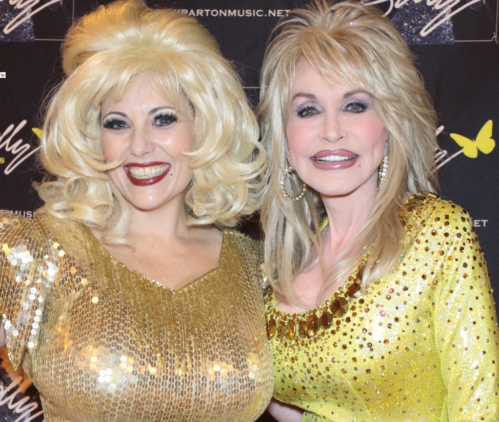 Dolly Parton Tribute Act meets the real Dolly Parton